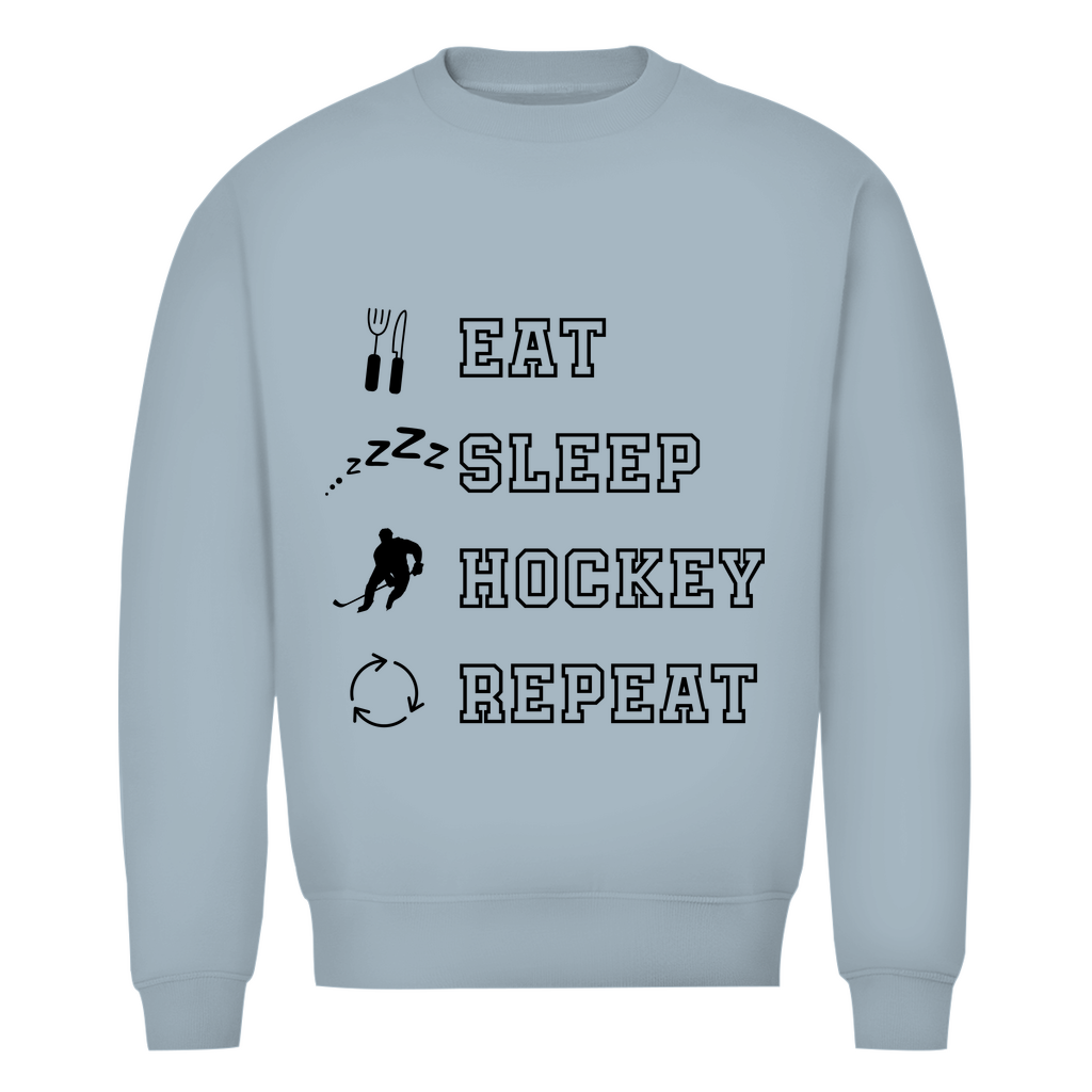 Unisex Sweatshirt EAT, SLEEP REPEAT