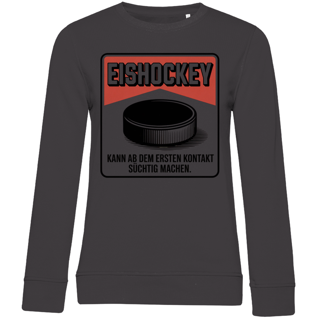 Ladies Sweatshirt EISHOCKEY ZIGARETTENSCHACHTEL