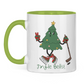 Tasse zweifarbig JINGLE BELLS