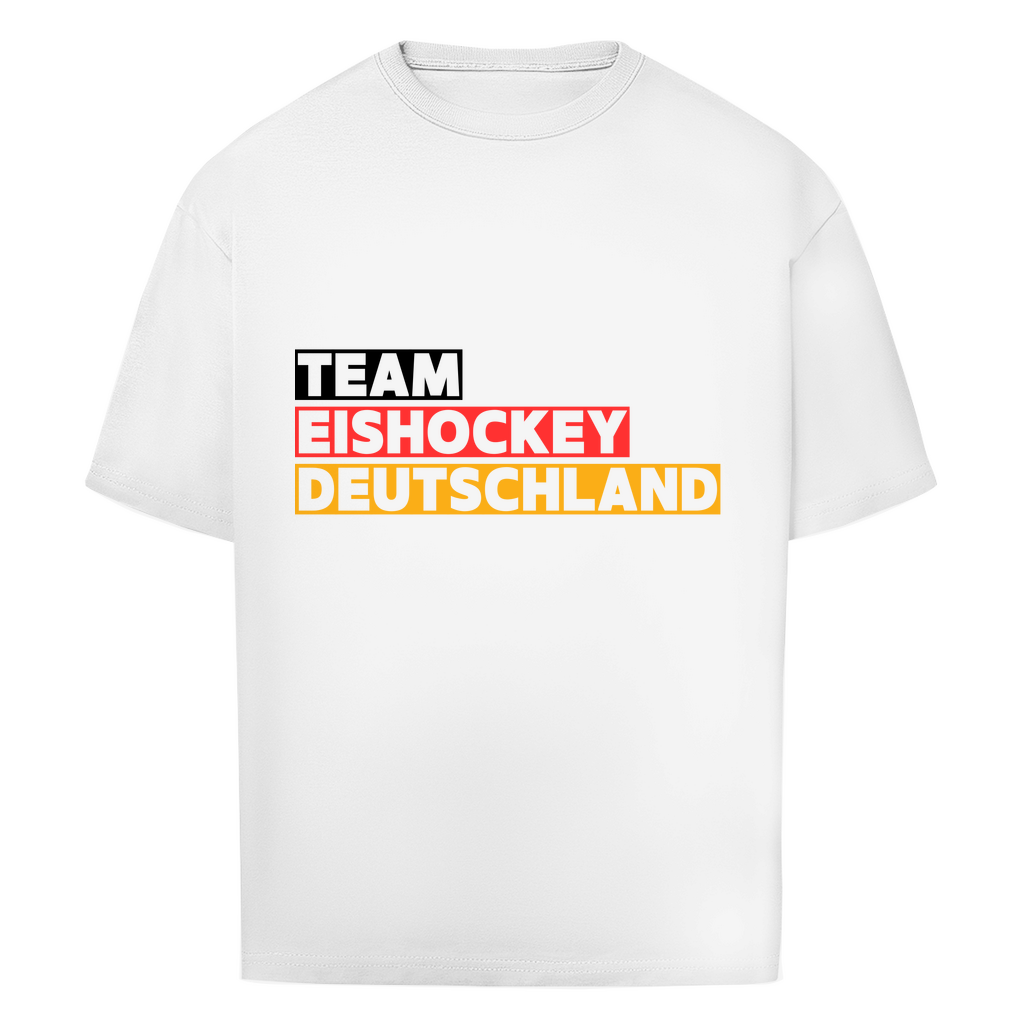 Oversize T-Shirt TEAM EISHOCKEY DEUTSCHLAND