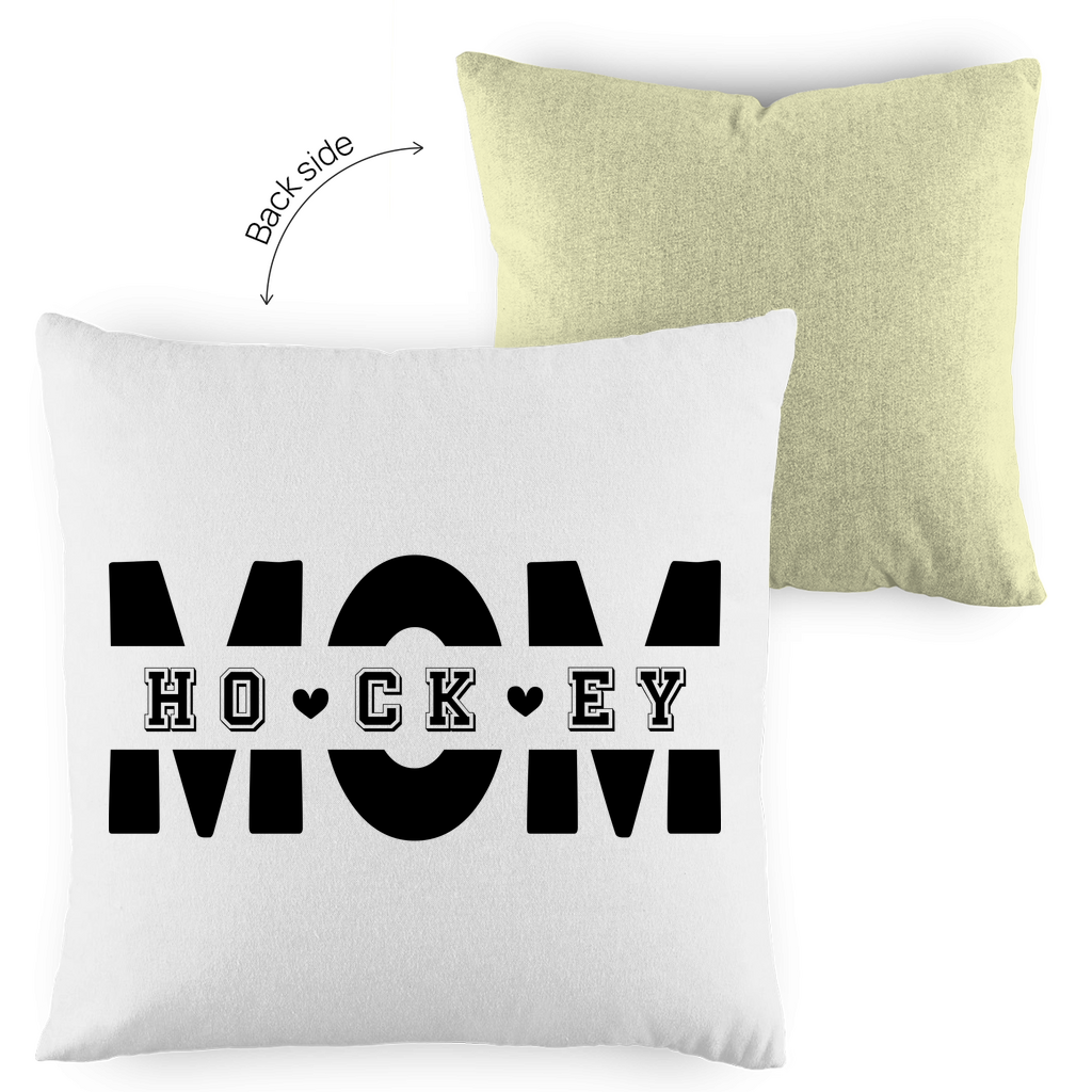 Kopfkissen zweifarbig HOCKEYMOM