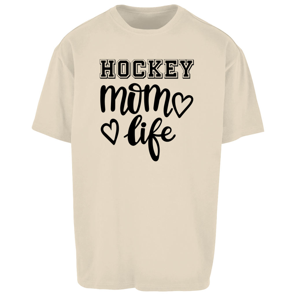 Oversize T-Shirt HOCKEY MOM LIFE