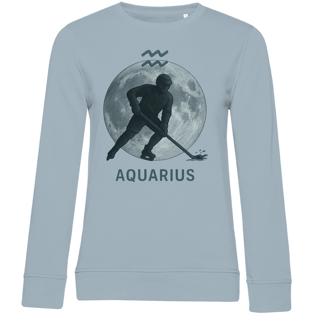 Ladies Sweatshirt STERNZEICHEN AQUARIUS / WASSERMANN