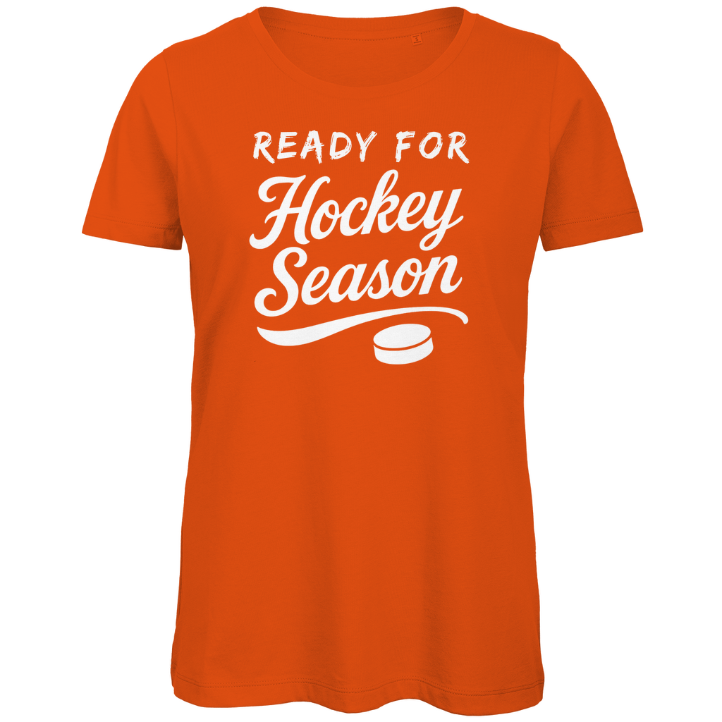 Ladies T-Shirt READY FOR HOCKEY SEASON