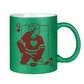 Glitzertasse HOCKEY HERZKÖNIGIN