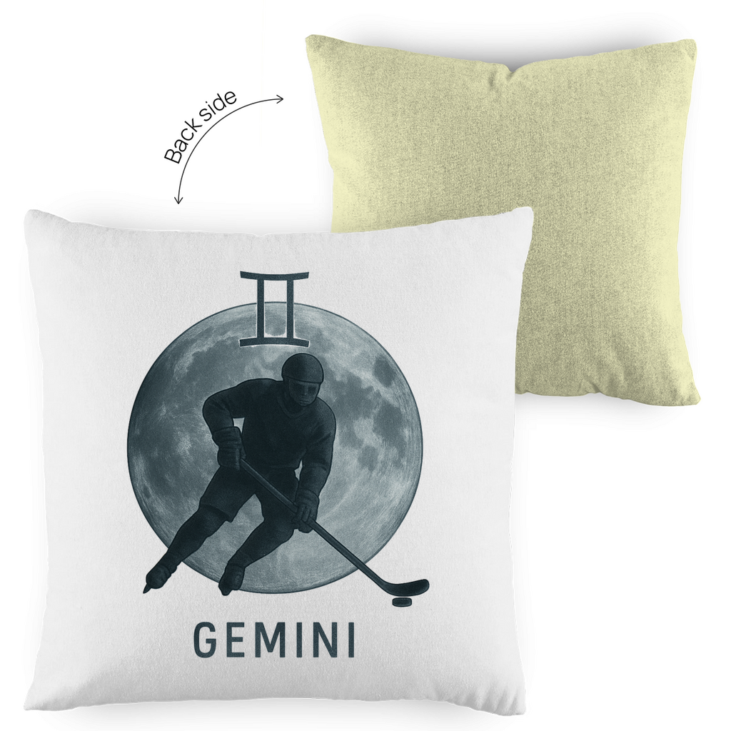 Kopfkissen zweifarbig STERNZEICHEN GEMINI / ZWILLING