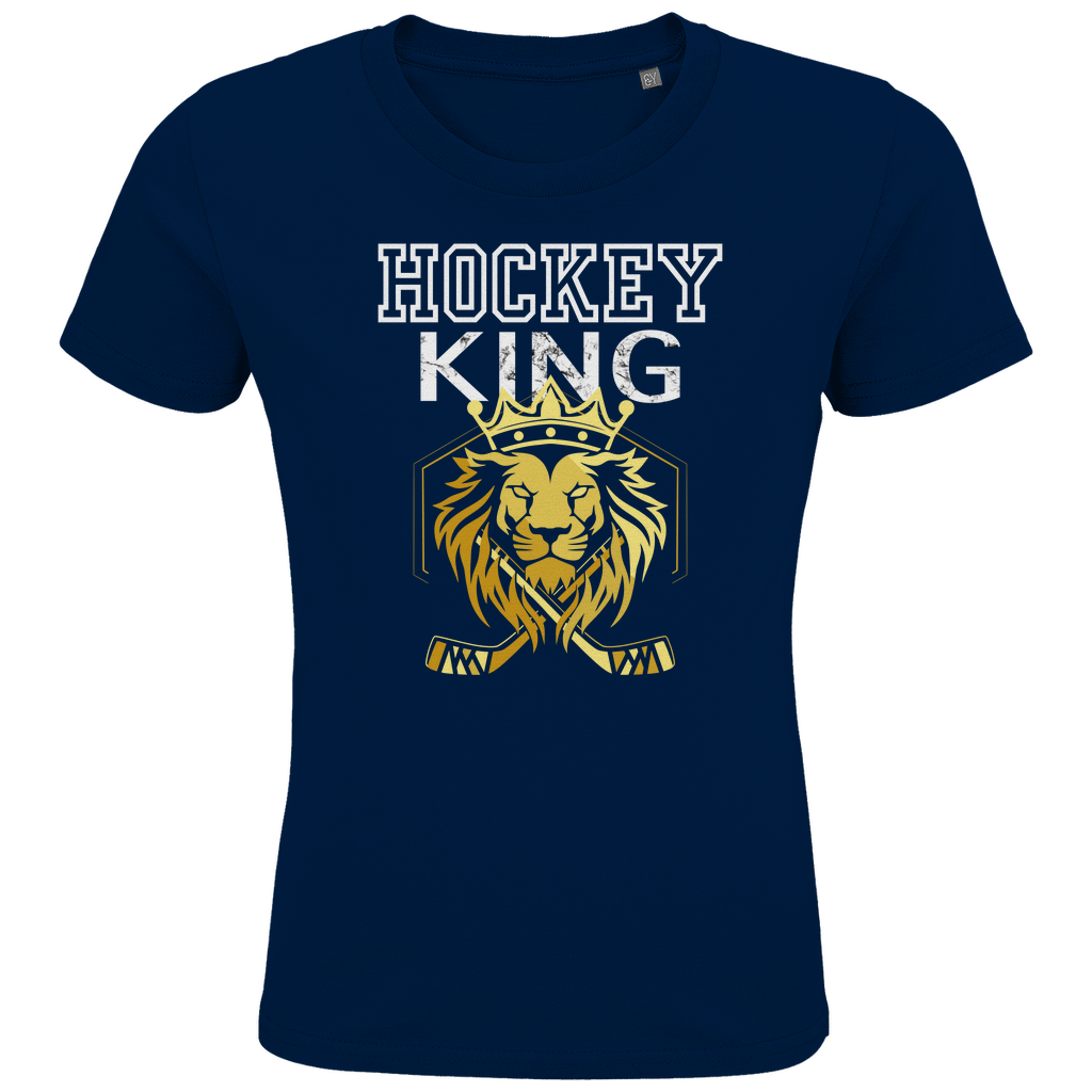 Kids T-Shirt HOCKEYKING LION