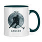 Tasse zweifarbig STERNZEICHEN CANCER / KREBS