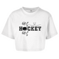 Ladies Crop Top HOCKEY MOM HEART