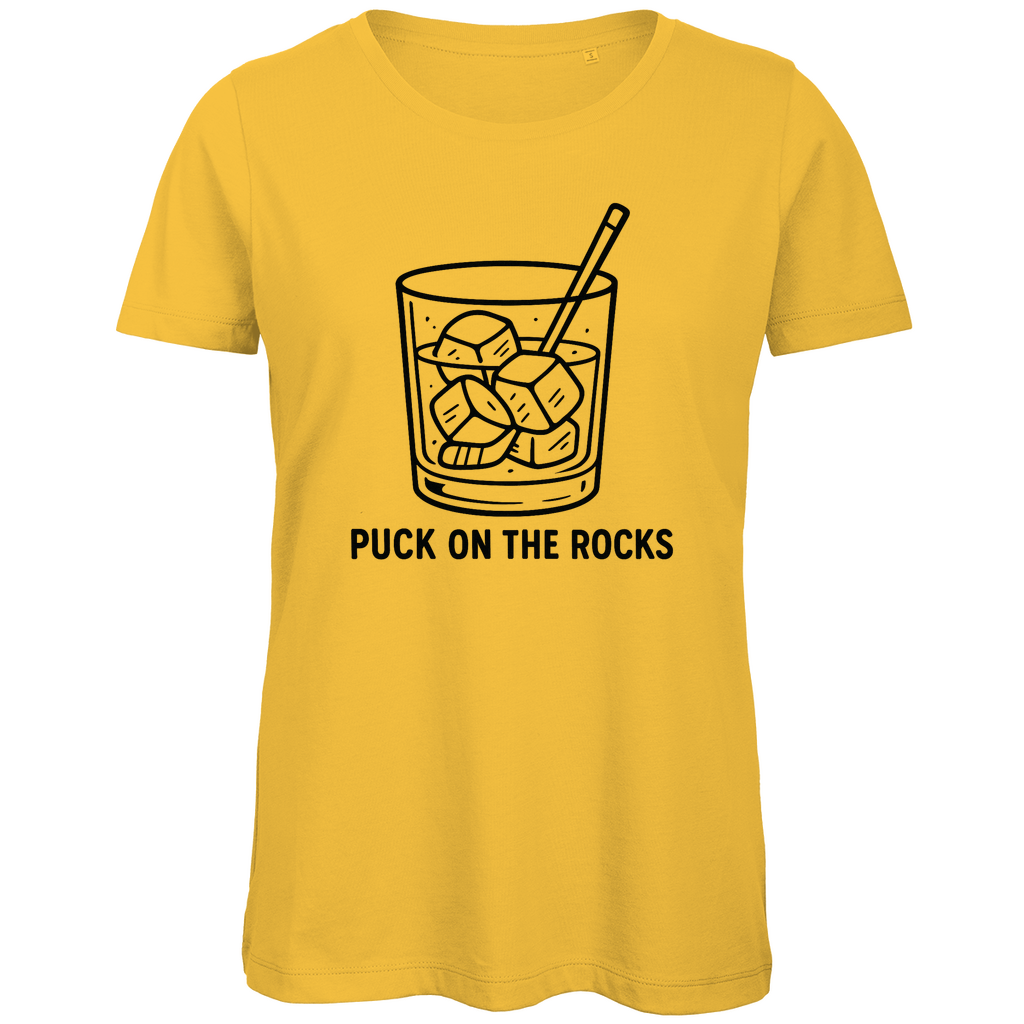 Ladies T-Shirt PUCK ON THE ROCKS