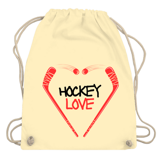 Turnbeutel HOCKEYLOVE STICKHEART