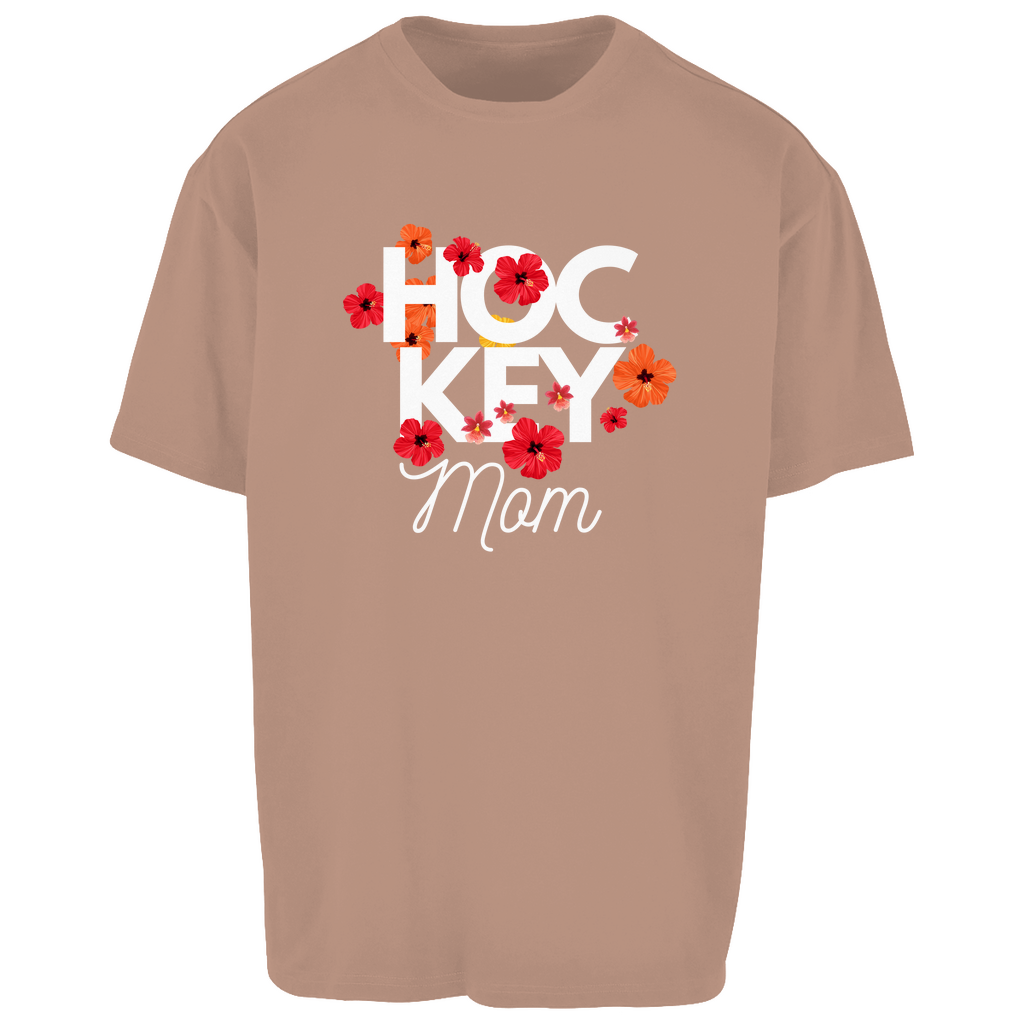 Oversize T-Shirt HOCKEYMOM FLOWERS