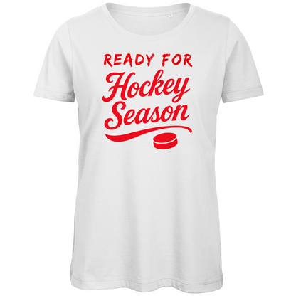 Ladies T-Shirt READY FOR HOCKEY SEASON