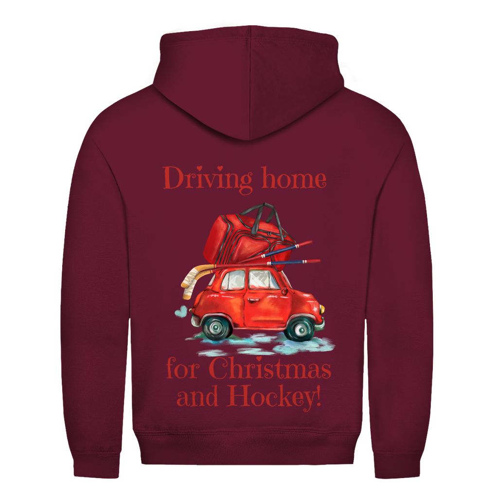 Unisex Hoodie DRIVING HOME (back)