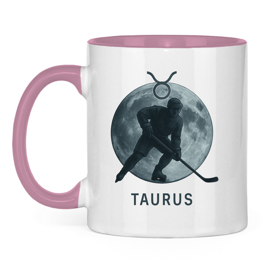 Tasse zweifarbig STERNZEICHEN TAURUS / STIER