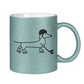 Glitzertasse HOCKEY DACKEL