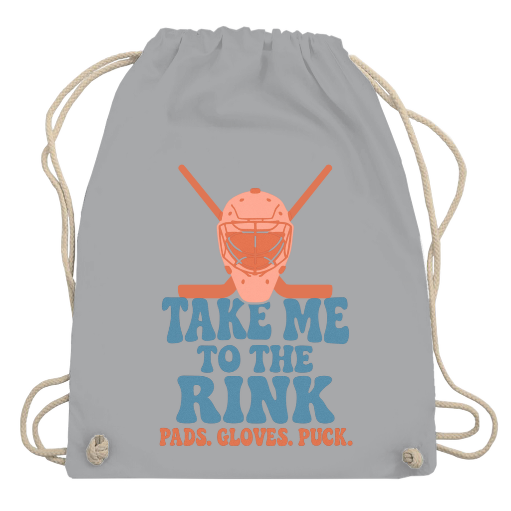 Turnbeutel TAKE ME TO THE RINK GOALIE