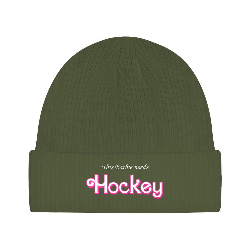 Beanie BARBIE NEEDS HOCKEY