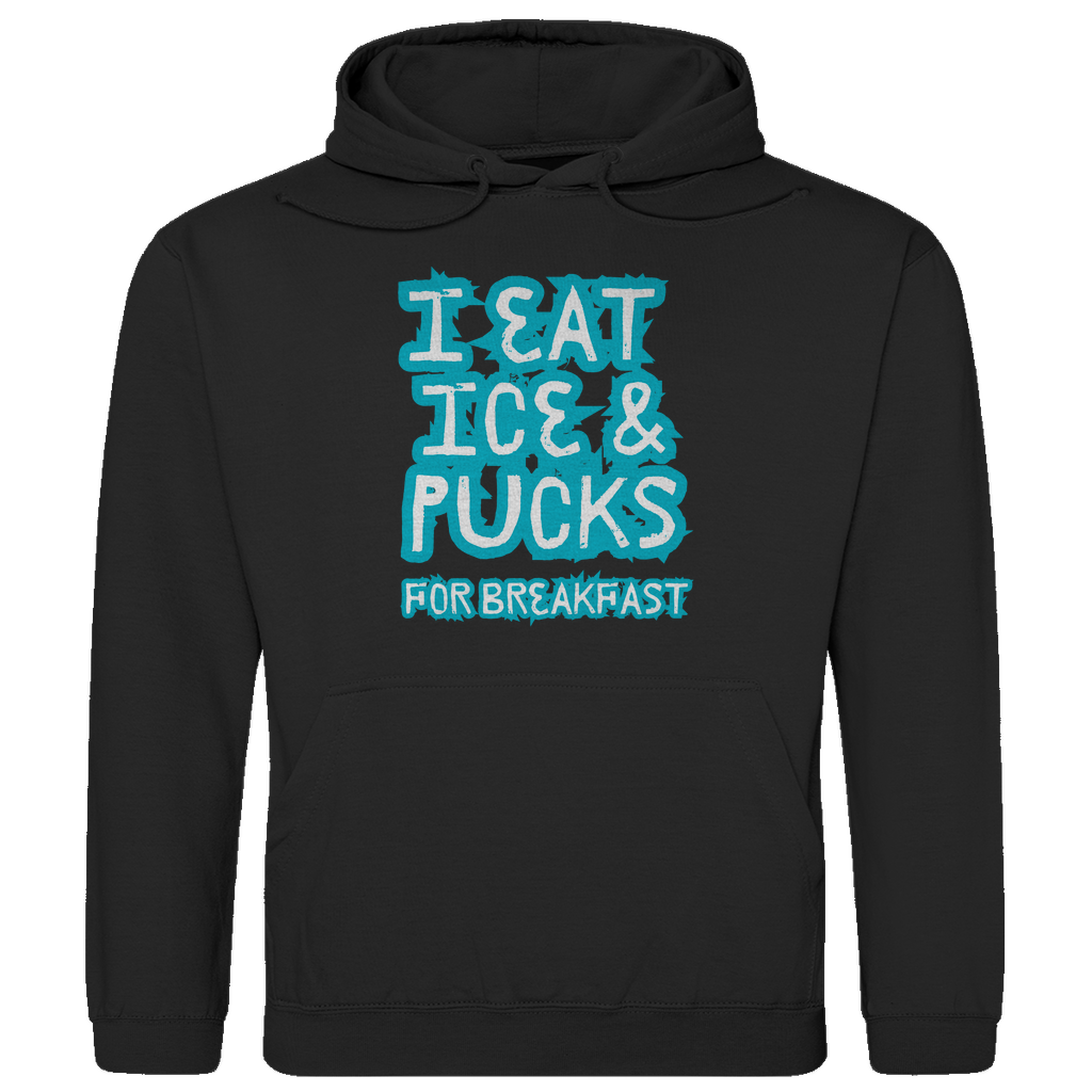 Unisex Hoodie ICE & PUCKS FOR BREAKFAST