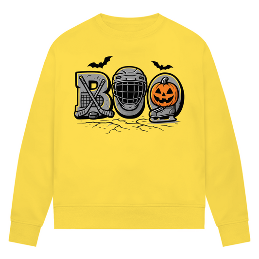 Ladies Sweatshirt HALLOWEEN BOO 3D