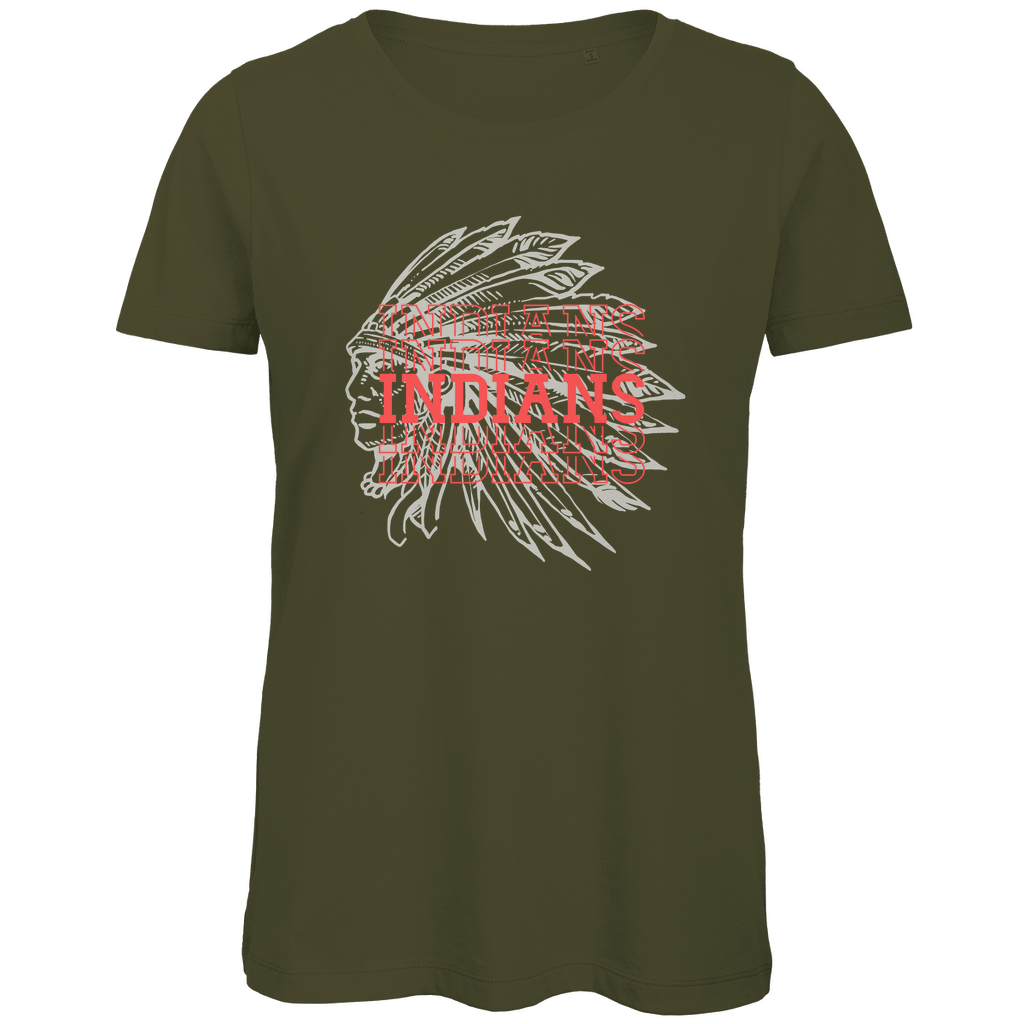 Ladies T-Shirt INDIANS HEAD