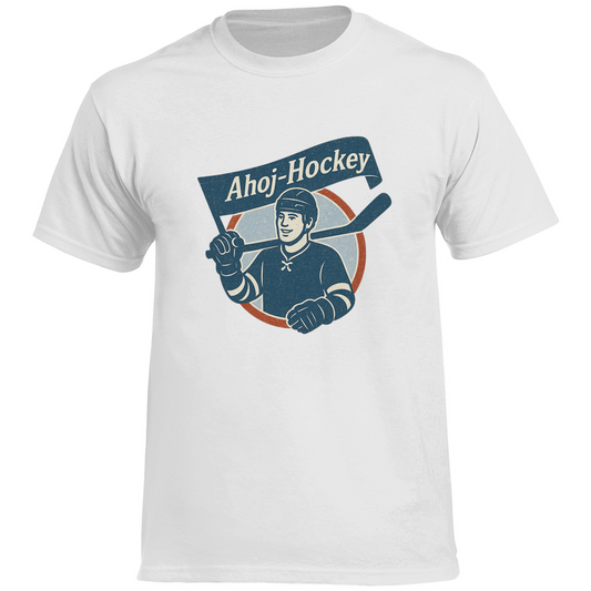 T-Shirt AHOJ-HOCKEY VINTAGE