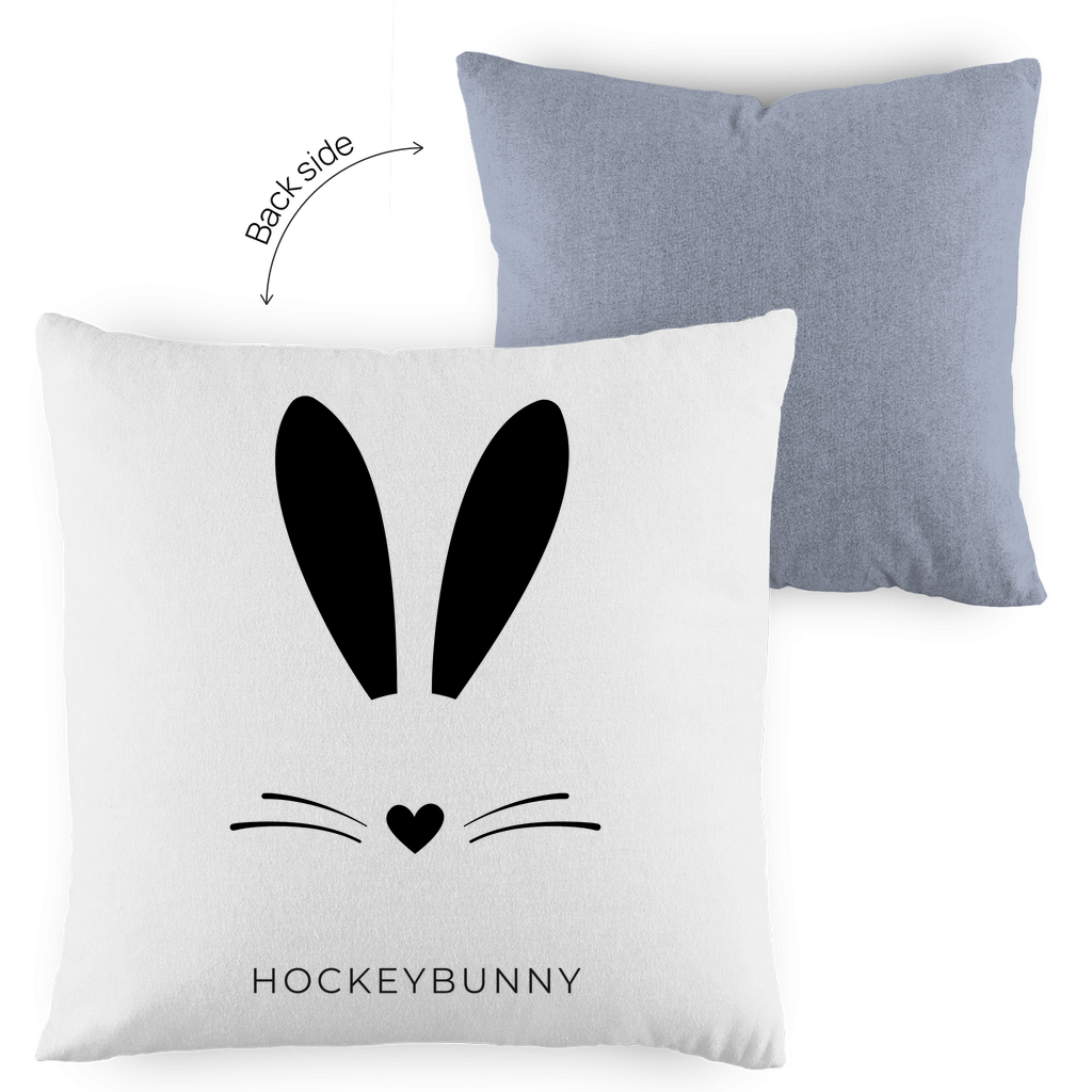 Kopfkissen zweifarbig HOCKEYBUNNY