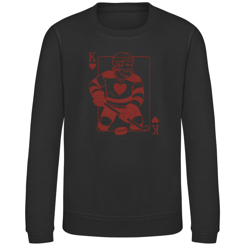 Kids Sweatshirt HOCKEY HERZKÖNIG