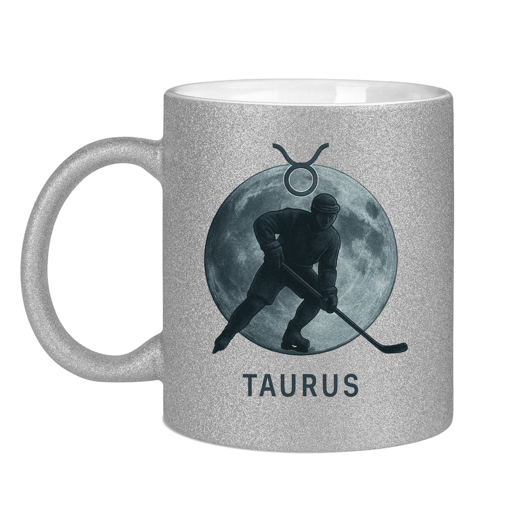 Glitzertasse STERNZEICHEN TAURUS / STIER