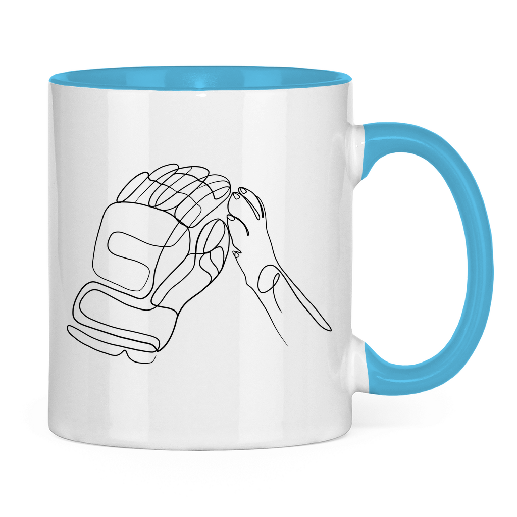 Tasse zweifarbig GLOVE & PAW