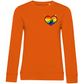 Ladies Sweatshirt RAINBOW SKATE HEART