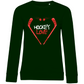 Ladies Sweatshirt HOCKEYLOVE STICKHEART