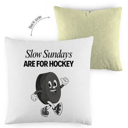 Kopfkissen zweifarbig SLOW SUNDAYS