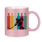 Glitzertasse COLOURFUL HOCKEYPLAYER