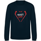 Kids Sweatshirt HOCKEYLOVE STICKHEART