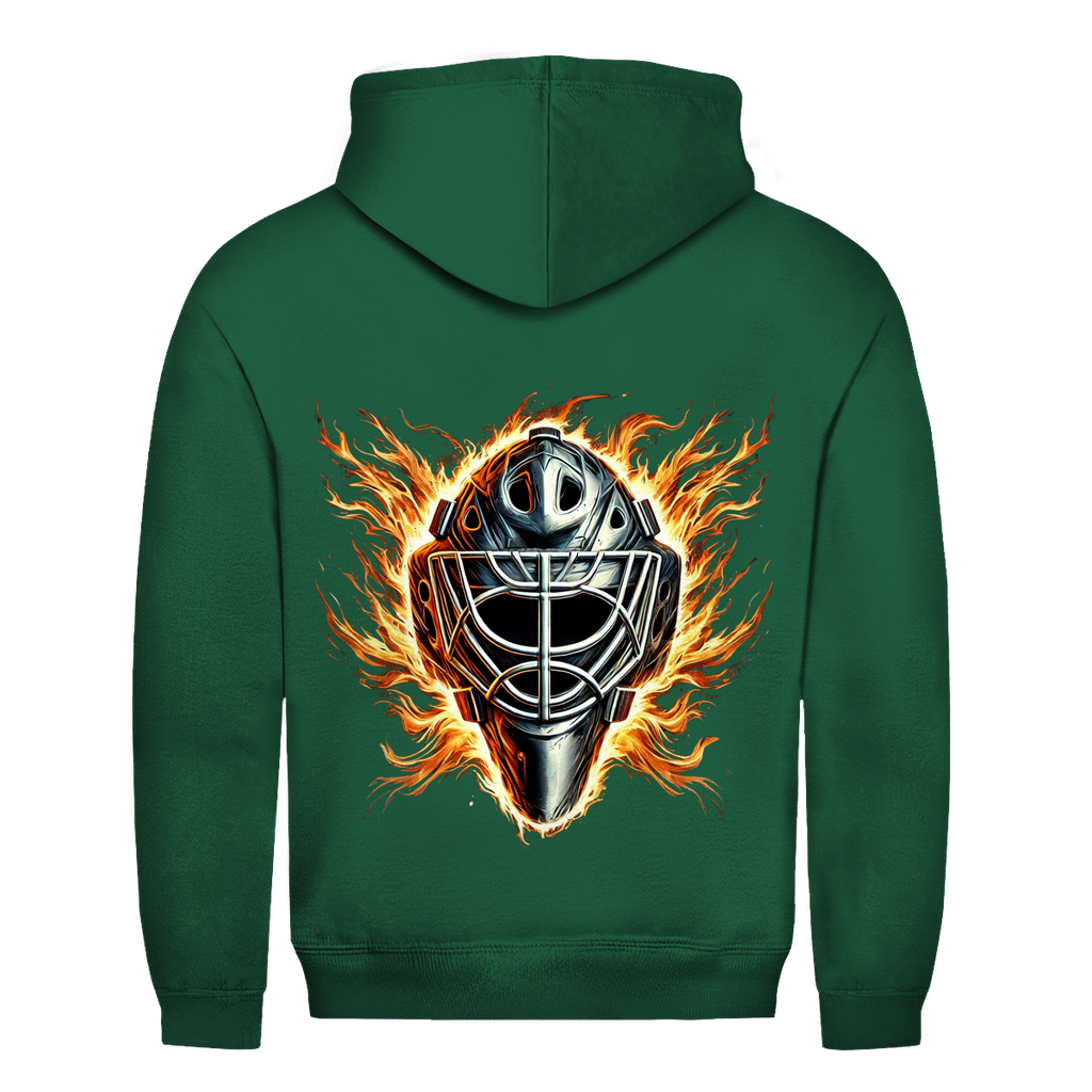 Unisex Hoodie BURNING MASK (front&back)