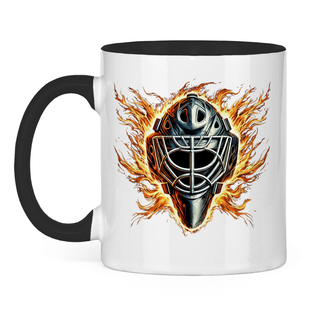 Tasse zweifarbig BURNING MASK