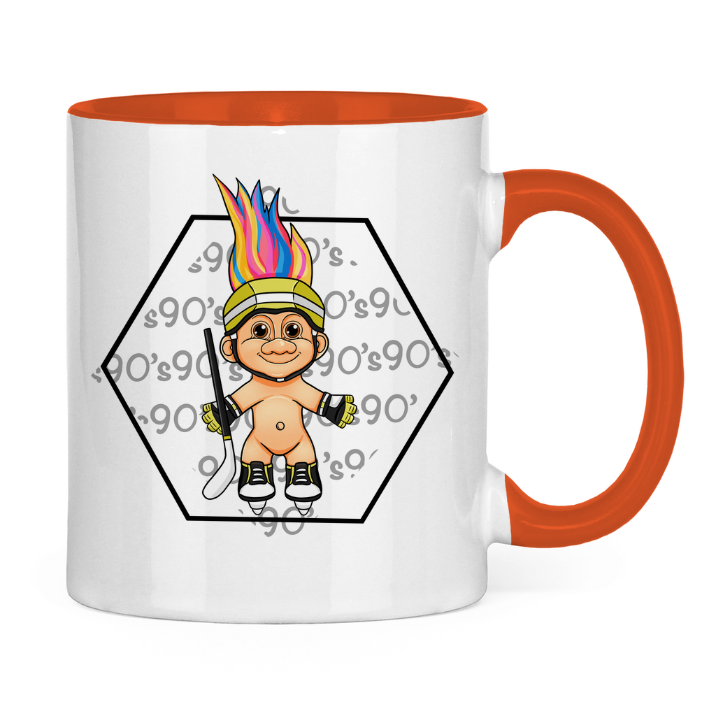 Tasse zweifarbig HOCKEYTROLL