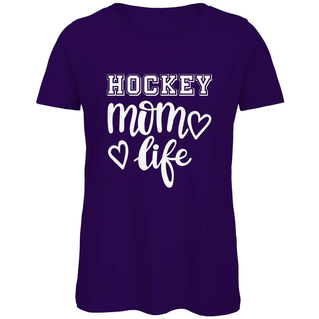 Ladies T-Shirt HOCKEY MOM LIFE