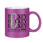 Glitzertasse HOCKEY MODERN