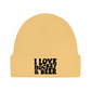 Beanie  I LOVE HOCKEY & BEER