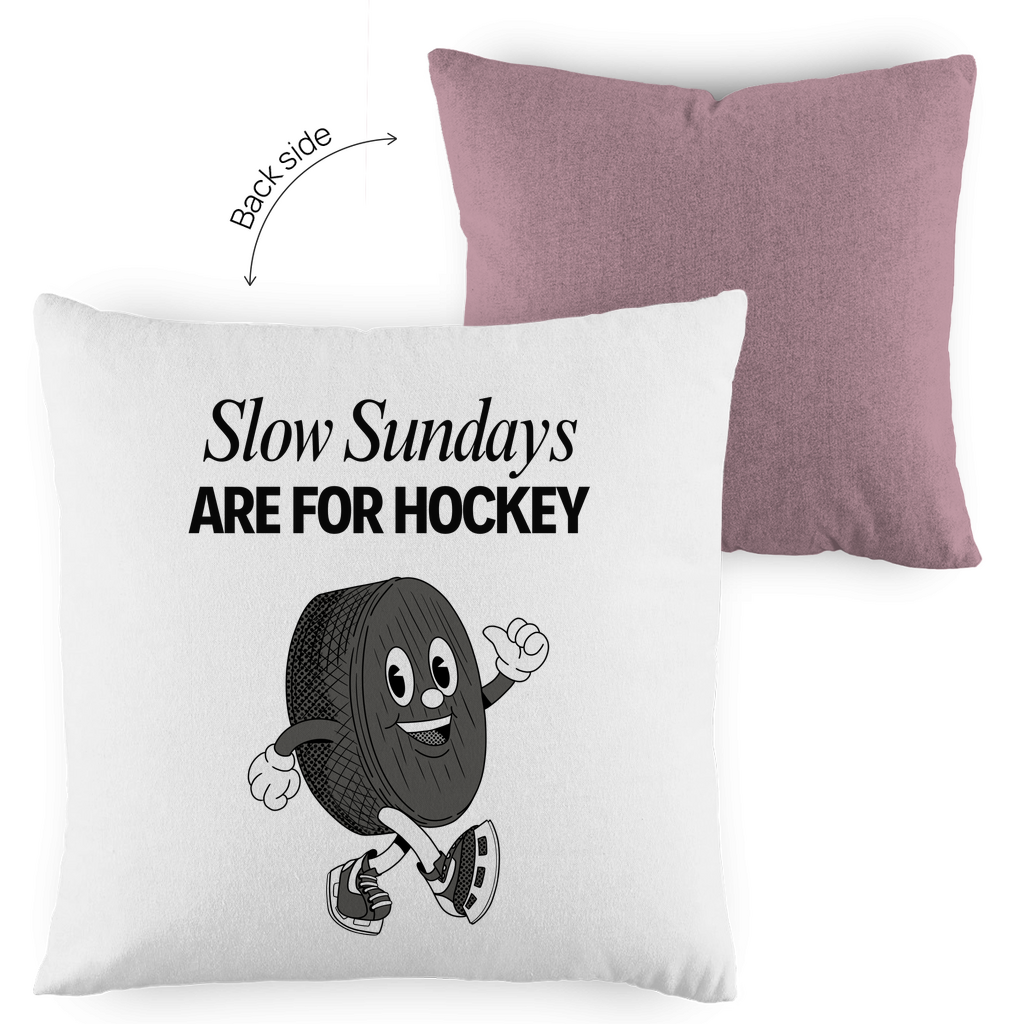 Kopfkissen zweifarbig SLOW SUNDAYS