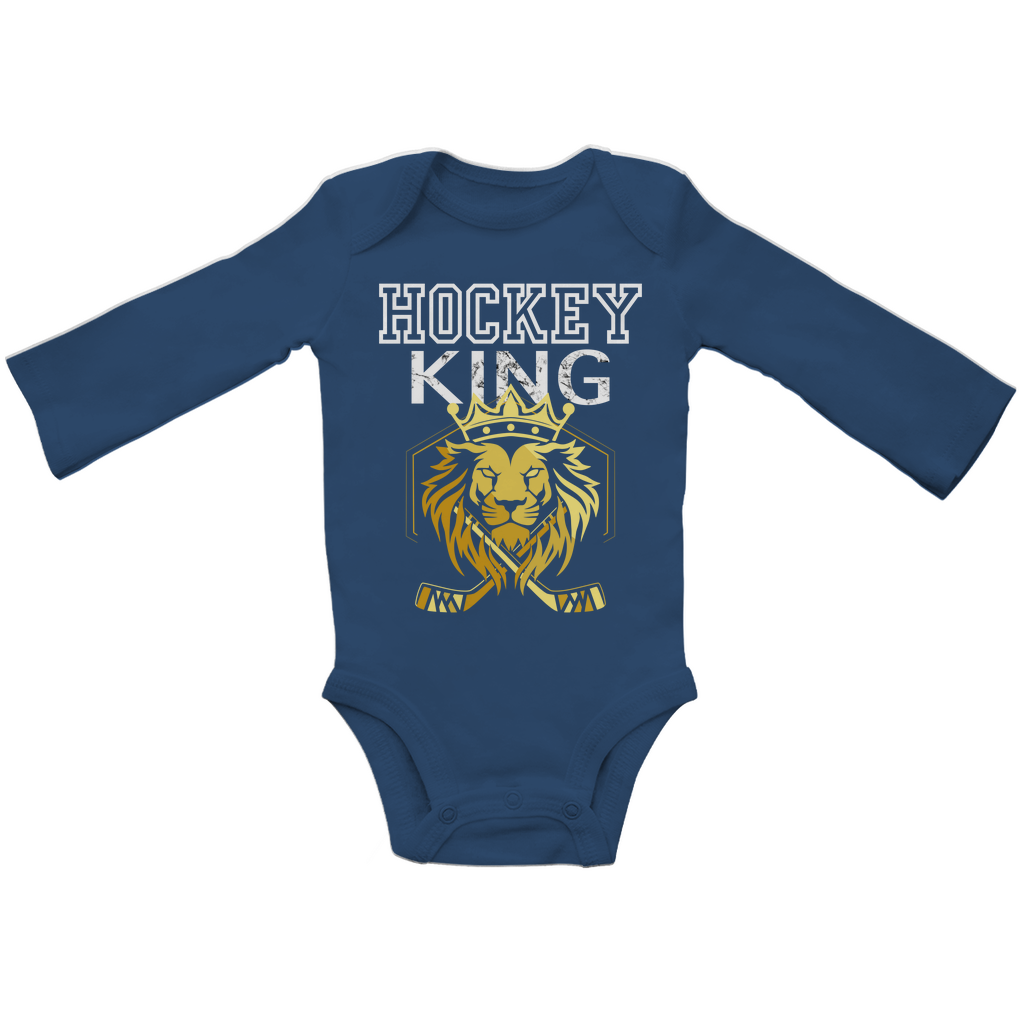 Babybody Langarm  HOCKEYKING LION