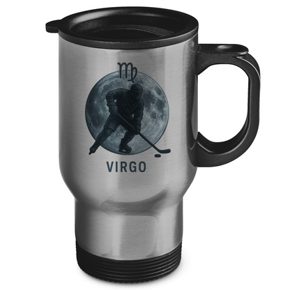 Edelstahl-Thermobecher STERNZEICHEN VIRGO / JUNGFRAU