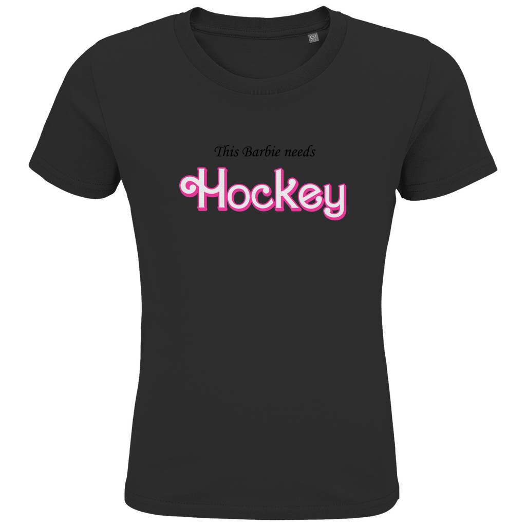 Kids T-Shirt BARBIE NEEDS HOCKEY