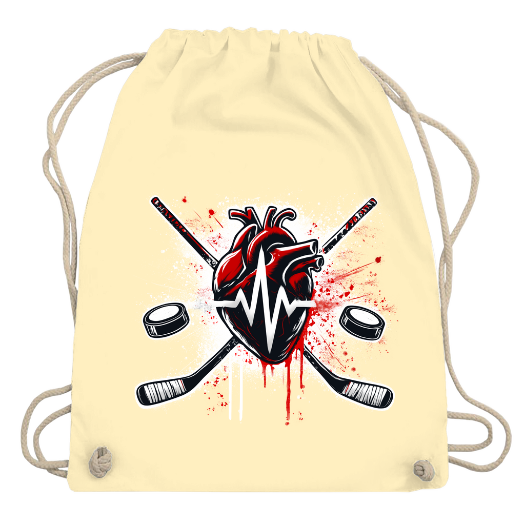 Turnbeutel HOCKEY HEARTBEAT