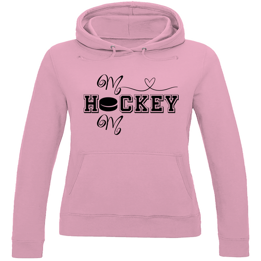Ladies Hoodie HOCKEY MOM HEART