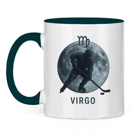 Tasse zweifarbig STERNZEICHEN VIRGO / JUNGFRAU
