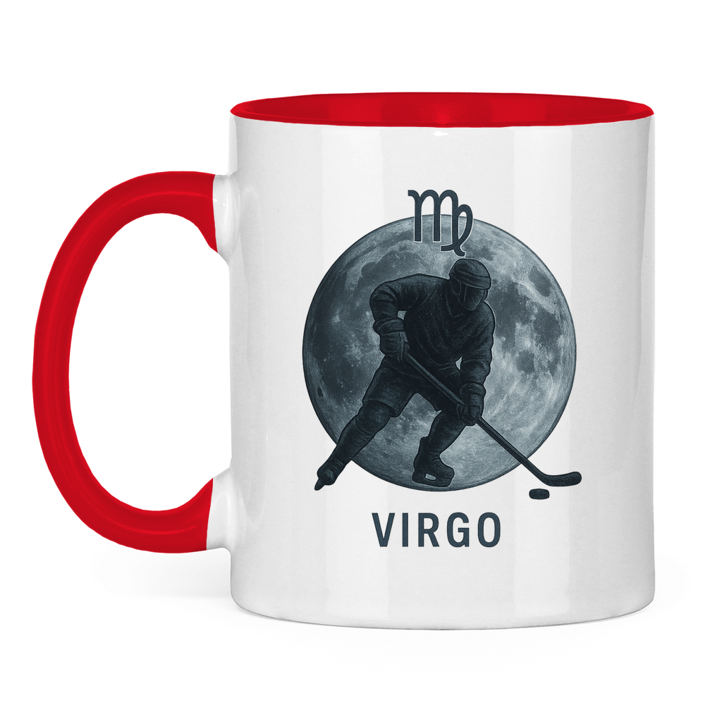 Tasse zweifarbig STERNZEICHEN VIRGO / JUNGFRAU
