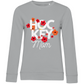 Ladies Sweatshirt HOCKYMOM FLOWERS